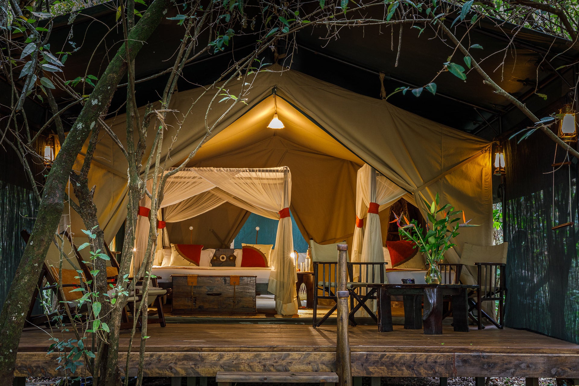Safari Tent Exterior