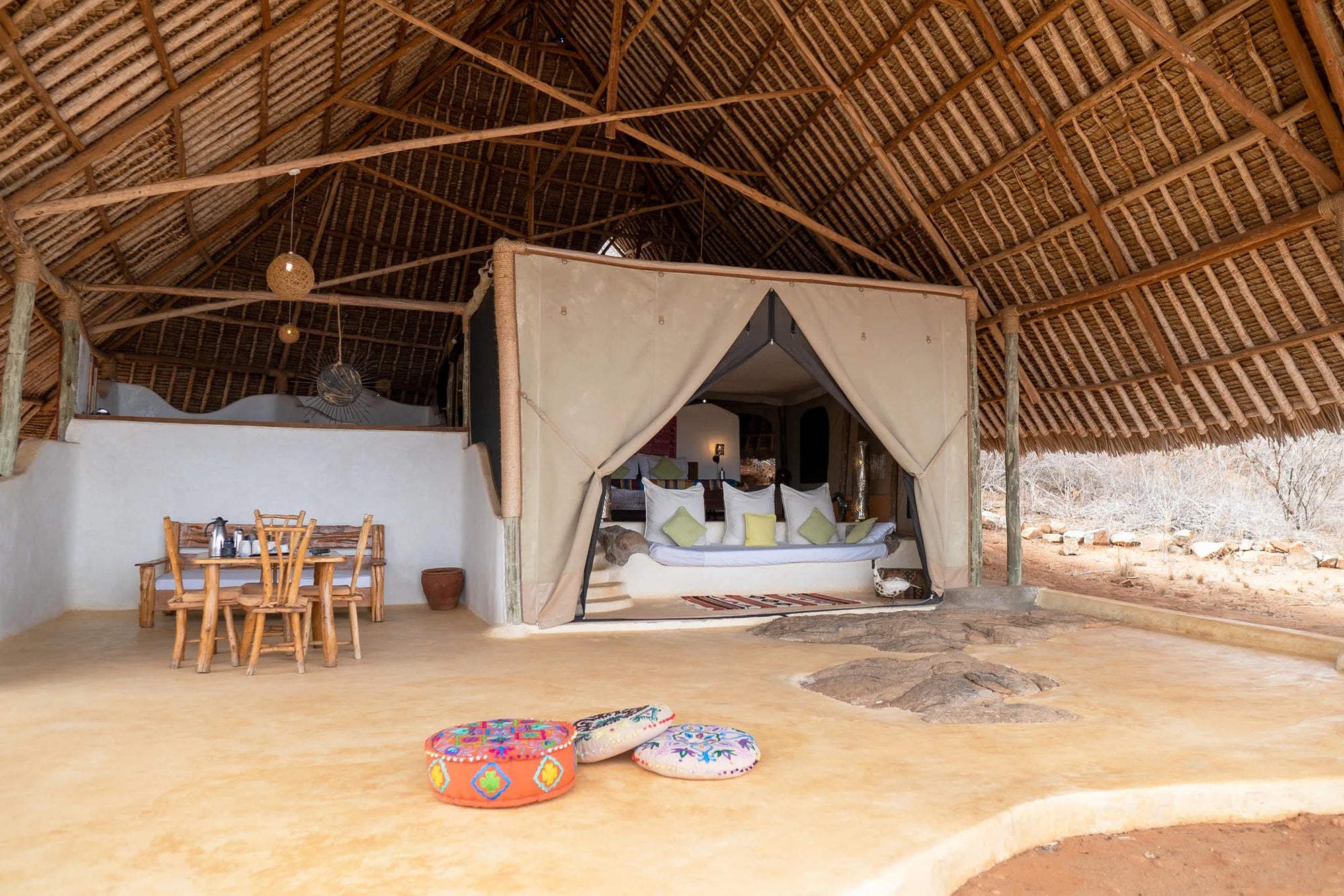 Kipalo Hills, The Rock Suite at Kipalo Hills, Tsavo West National Park, Kenya.