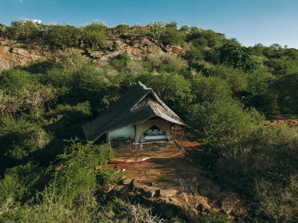 Kipalo Hills, The Rock Suite at Kipalo Hills, Tsavo West National Park, Kenya.