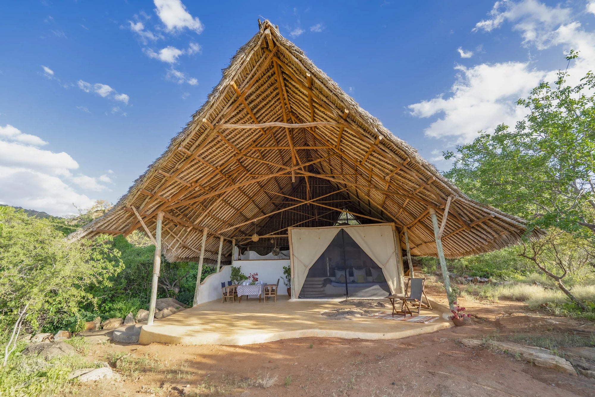 Kipalo Hills, The Rock Suite at Kipalo Hills, Tsavo West National Park, Kenya.