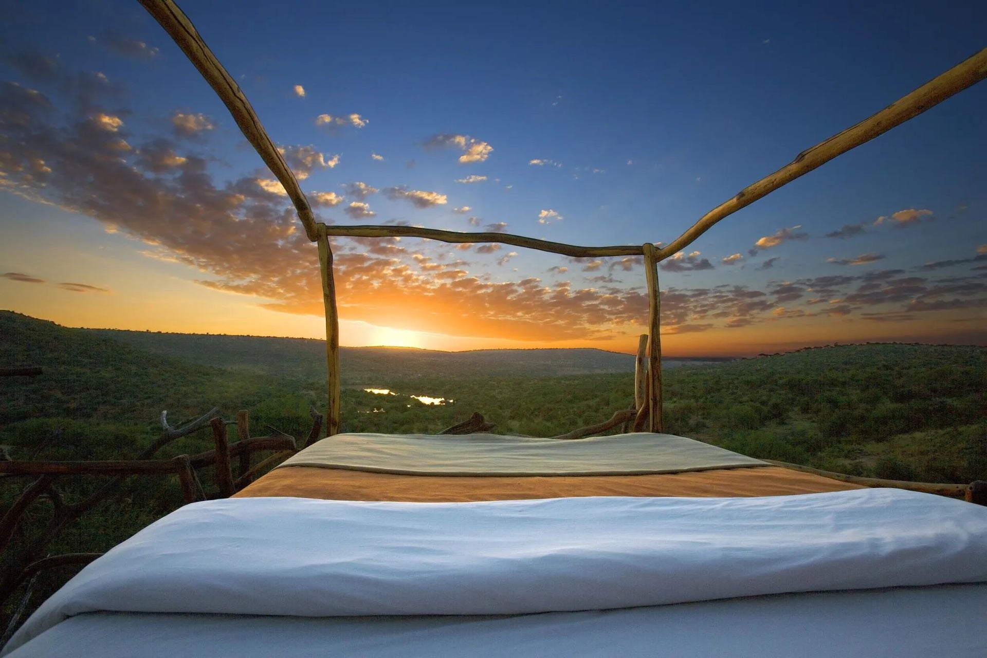 Elewana Loisaba Star Beds at Elewana Loisaba Starbeds, Loisaba Conservancy, Kenya.