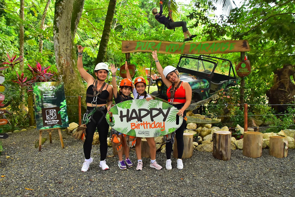 Zipline Canopy tour at Vista Los Sueños Adventure Park Zipline + Horseback Riding, Jacó, Costa Rica.