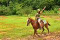 Horseback Riding and Natural pool at Vista Los Sueños Adventure Park Zipline + Horseback Riding, Jacó, Costa Rica.