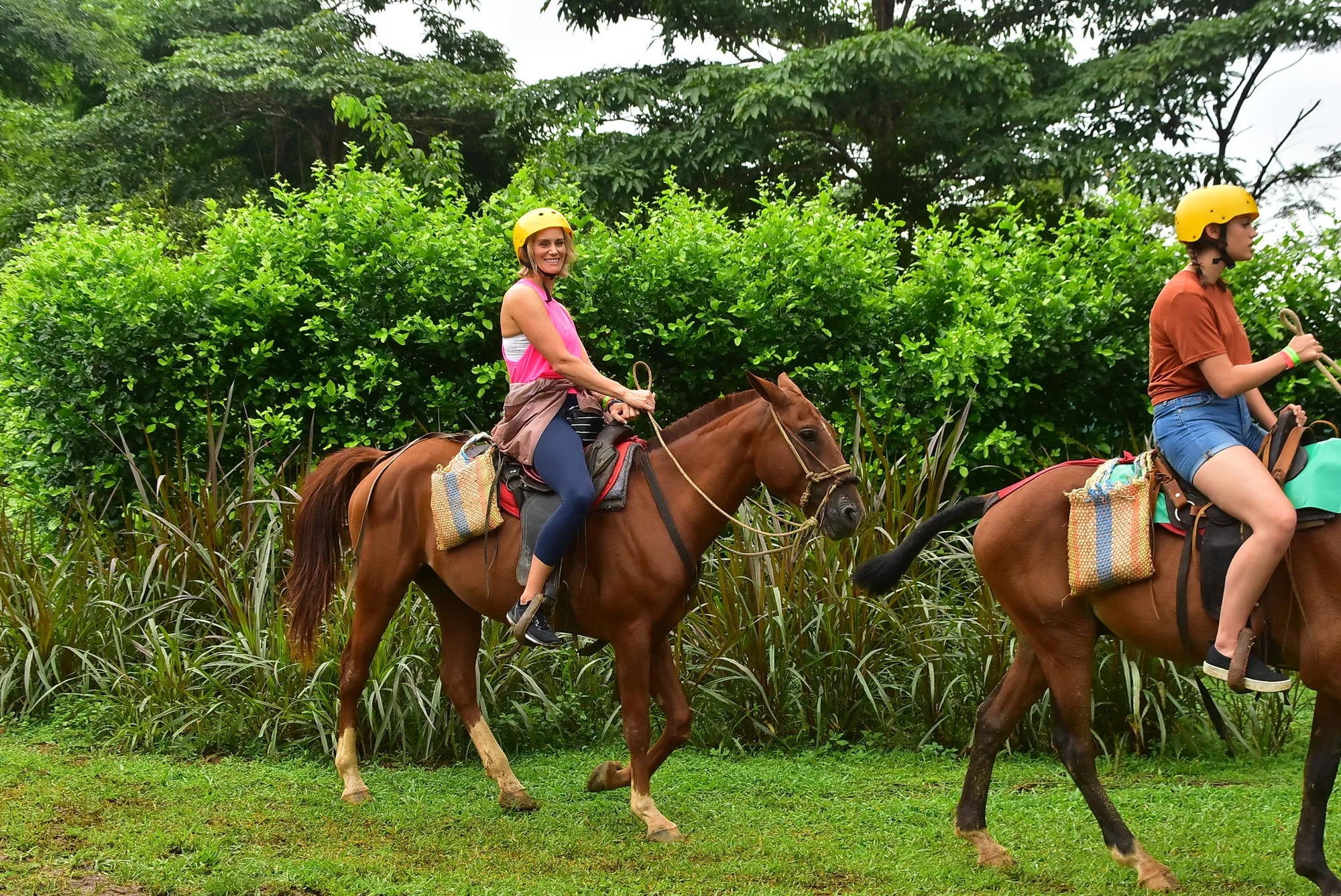 Horseback Riding and Natural pool at Vista Los Sueños Adventure Park Zipline + Horseback Riding, Jacó, Costa Rica.