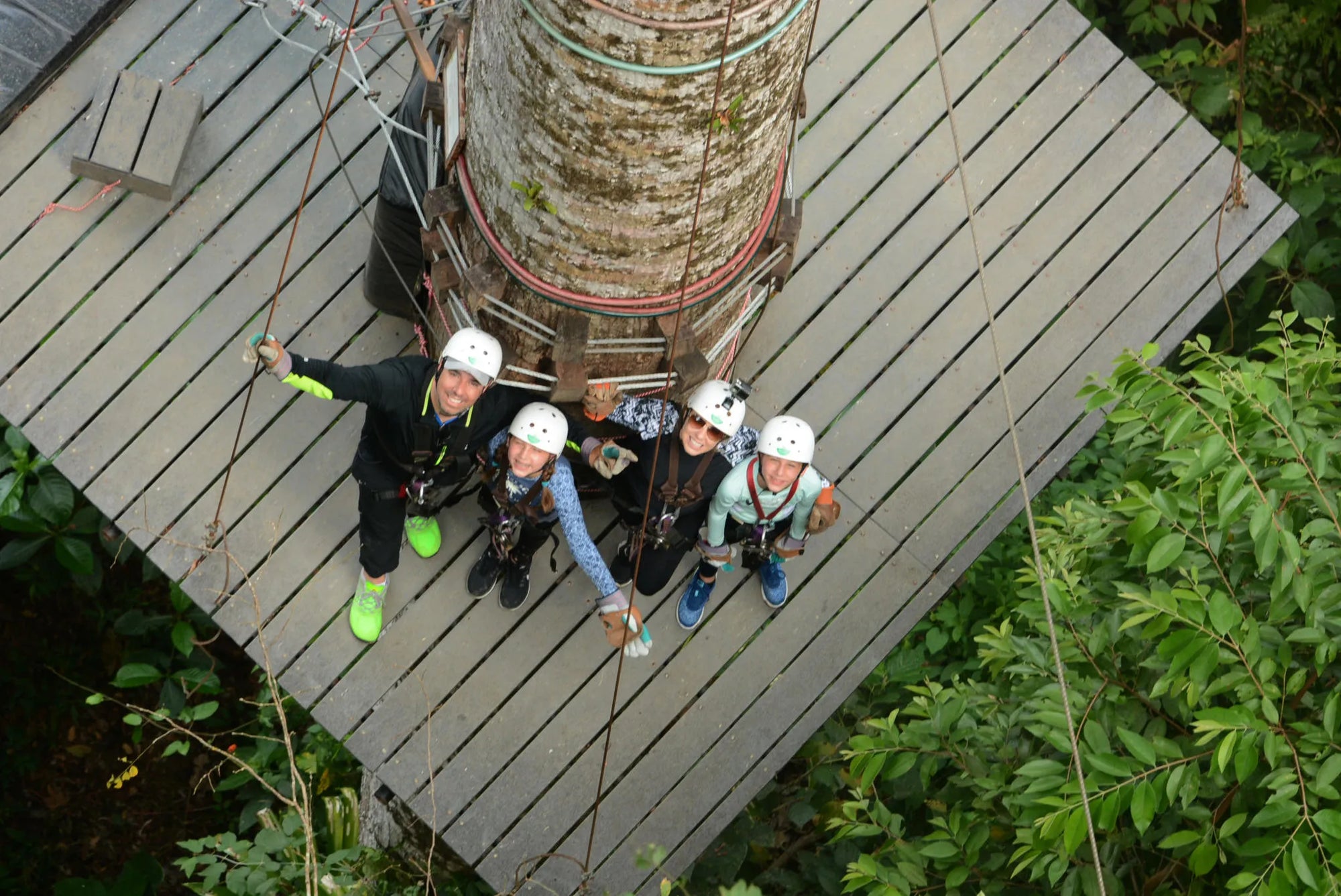 Zipline Canopy tour at Vista Los Sueños Adventure Park Zipline + Horseback Riding, Jacó, Costa Rica.