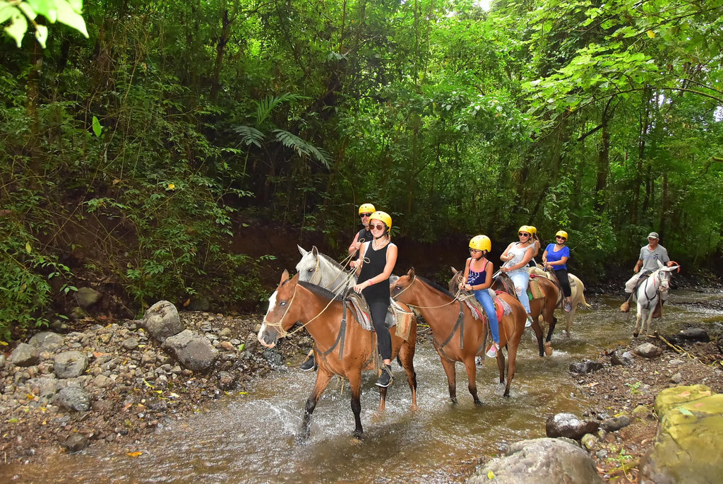 Horseback Riding Adventure at Vista Los Sueños Adventure Park Chocolate Experience + Horseback Riding, Jacó, Costa Rica.