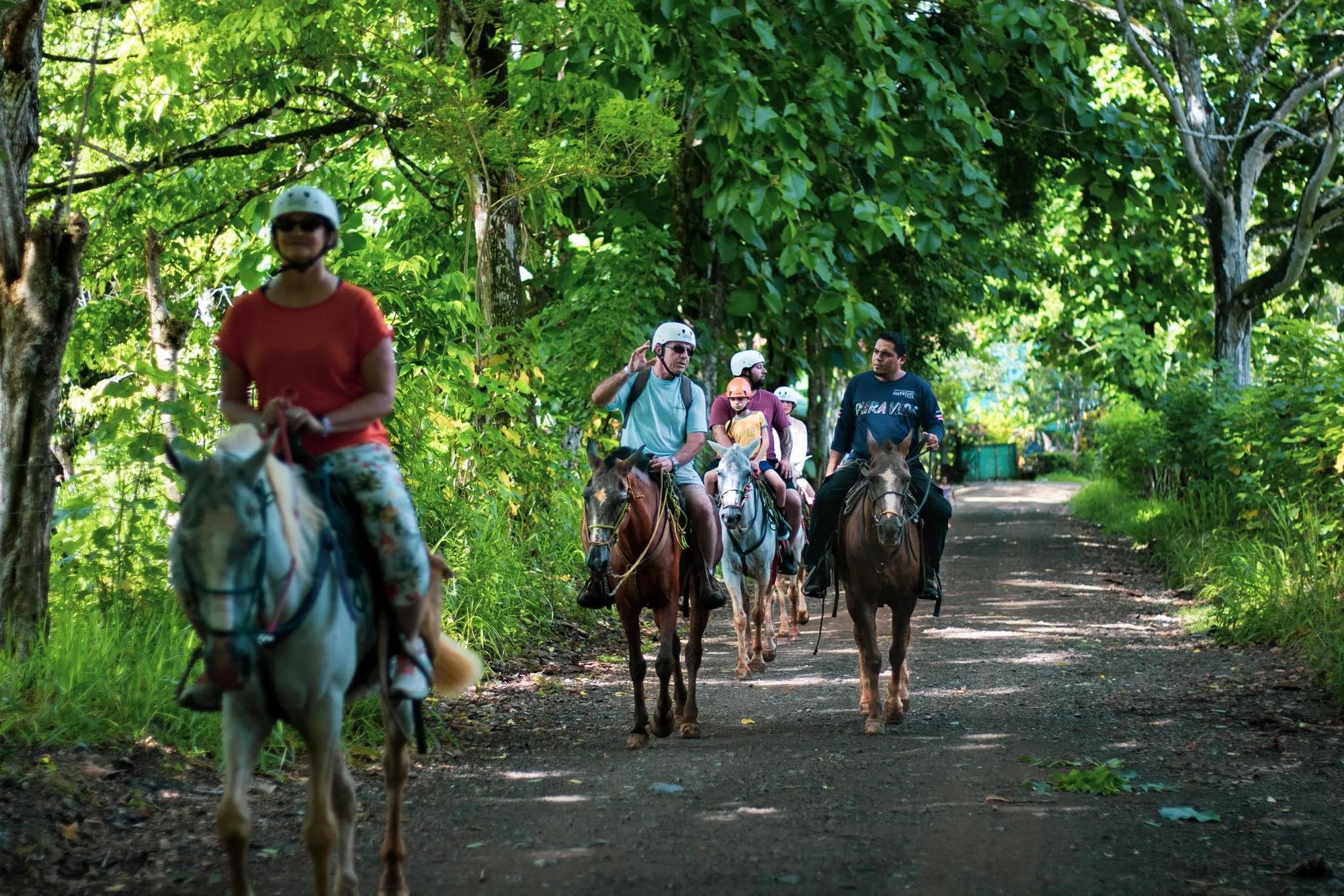 Horseback Riding Adventure at Vista Los Sueños Adventure Park Chocolate Experience + Horseback Riding, Jacó, Costa Rica.