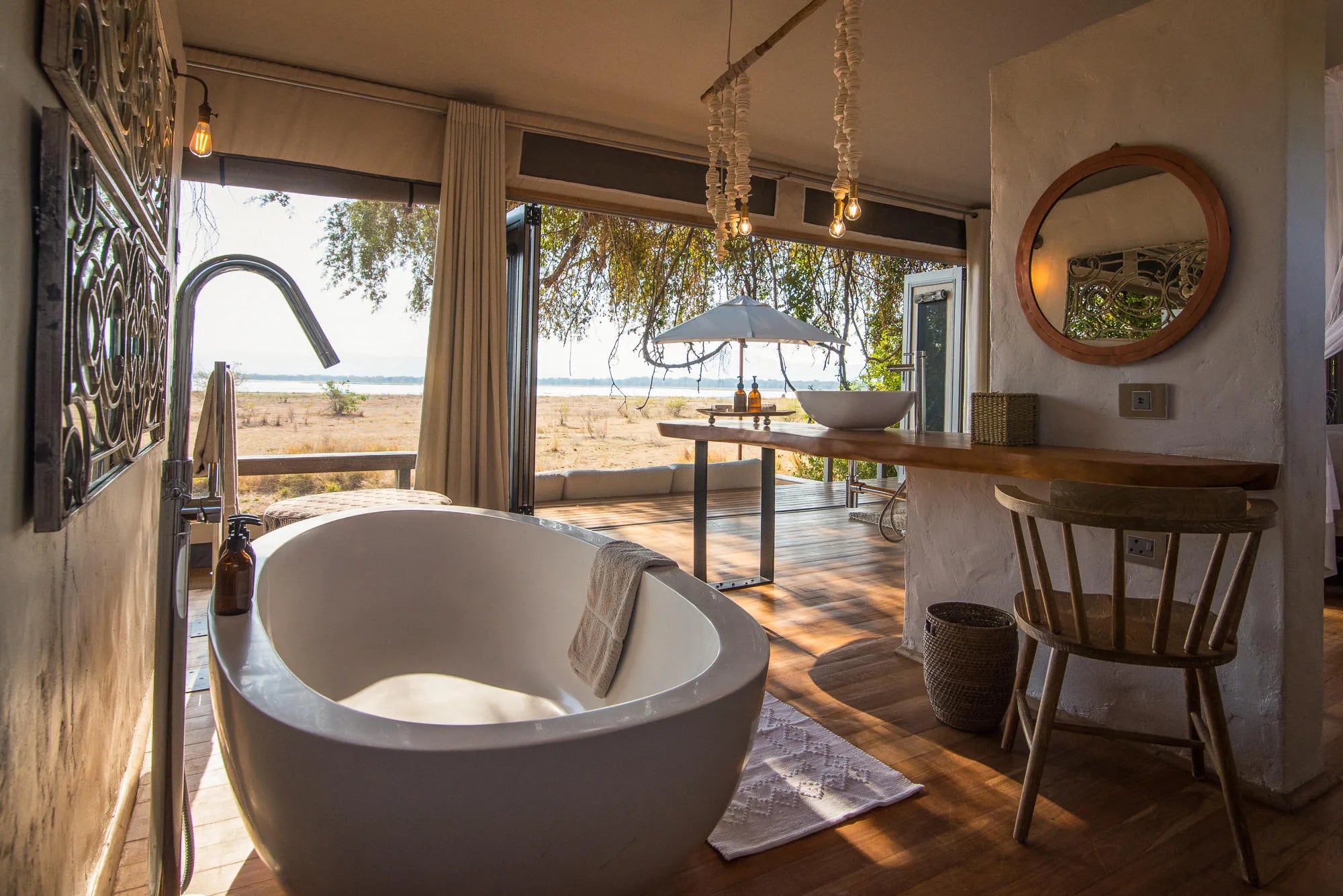 Wilderness Chikwenya at Wilderness Chikwenya, Mana Pools National Park, Zimbabwe.