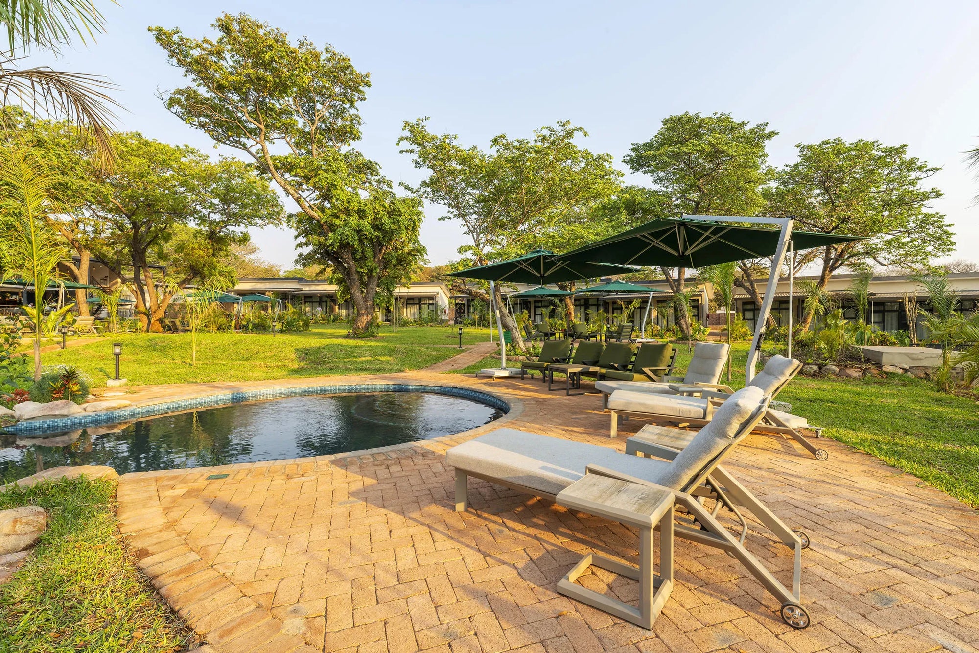 Waterfalls Lodge - Pool at Waterfalls Lodge, Victoria Falls (Zimbabwe), Zimbabwe.
