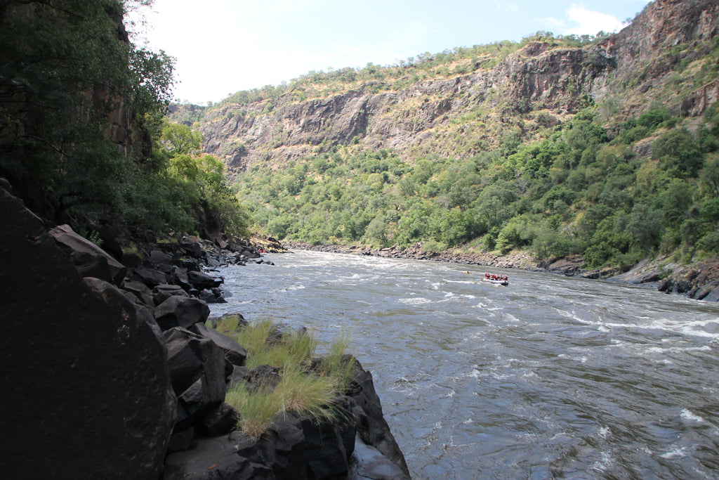 Rafting in the Batoka Gorge