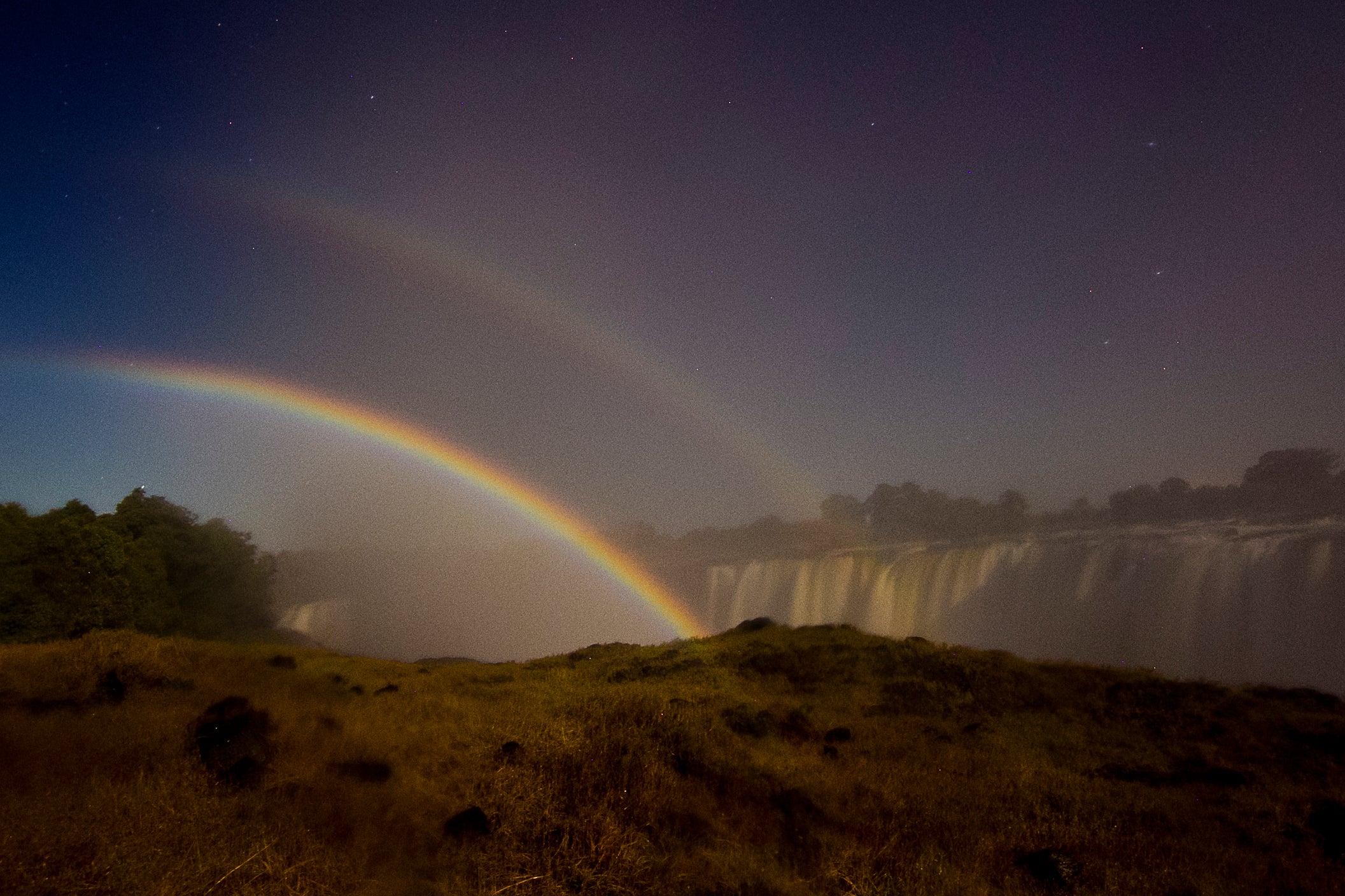 Tour of the Falls - Lunar Rainbow