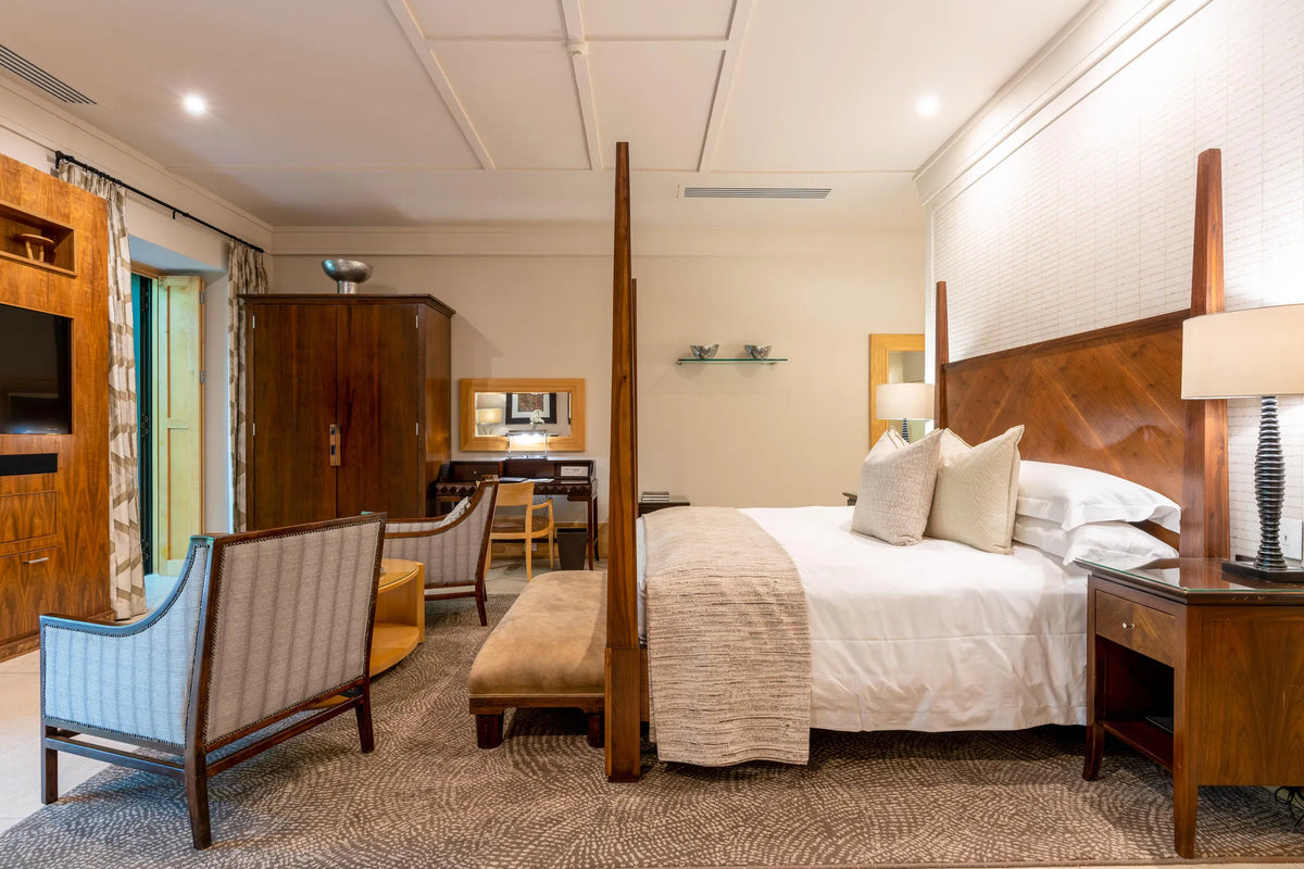 Villa Luxury Suite at Saxon Hotel Villas & Spa, Johannesburg, South Africa.