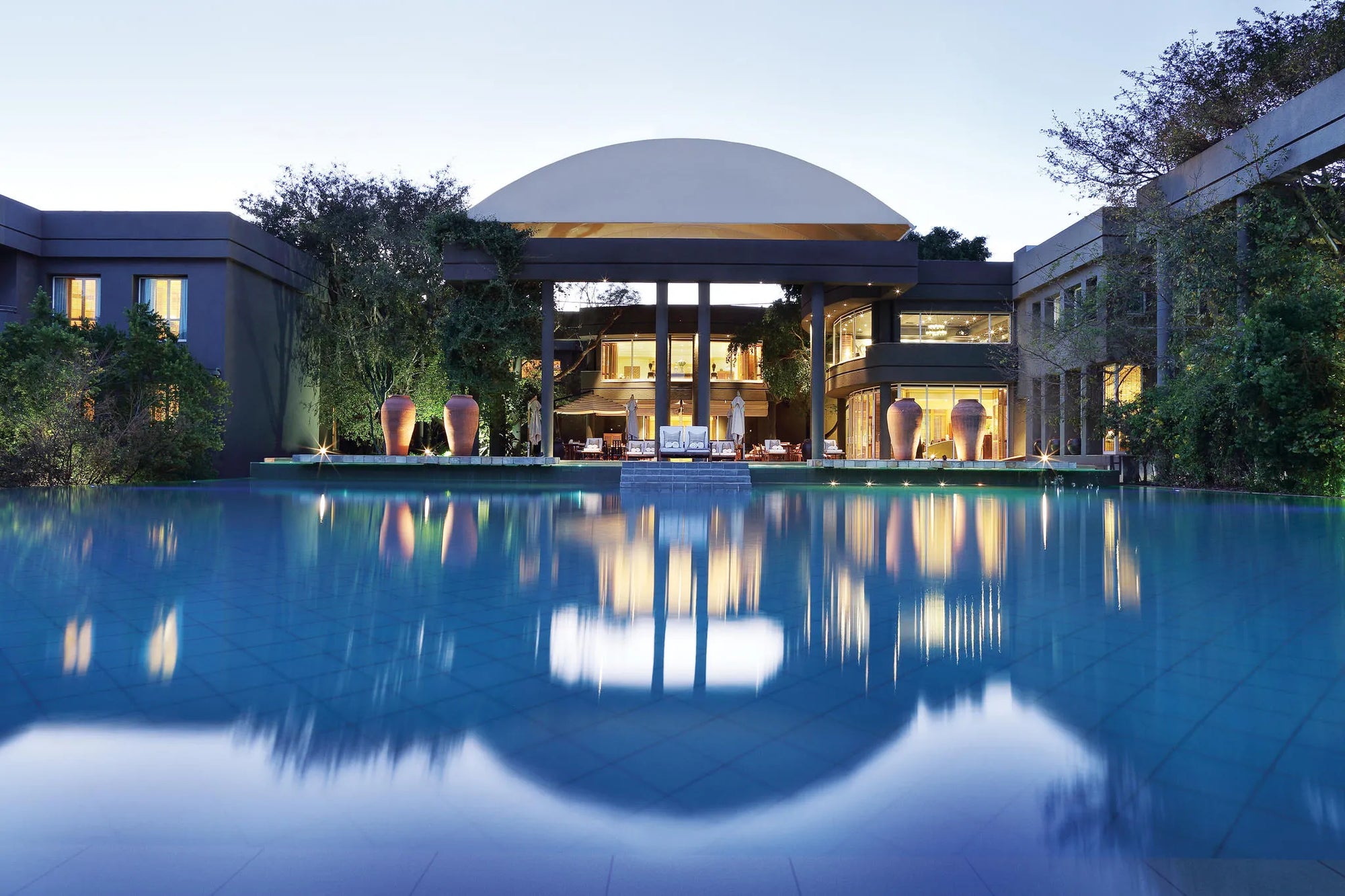 Saxon Hotel, Villa and Spa at Saxon Hotel Villas & Spa, Johannesburg, South Africa.