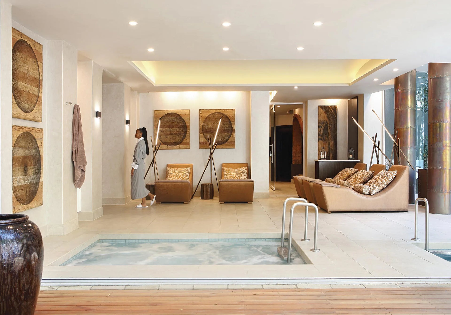 Saxon Spa at Saxon Hotel Villas & Spa, Johannesburg, South Africa.