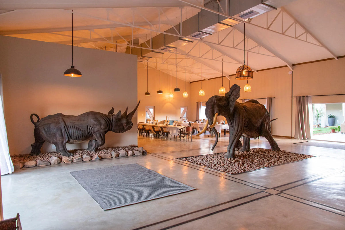 Lodge Entrance at Ugab Game Farm & Lodge, Twyfelfontein, Namibia.