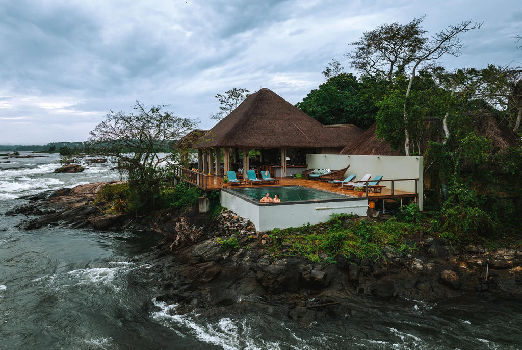 Lemala Wildwaters Lodge - River Nile, Uganda at Lemala Wildwaters Lodge, Jinja, Uganda.