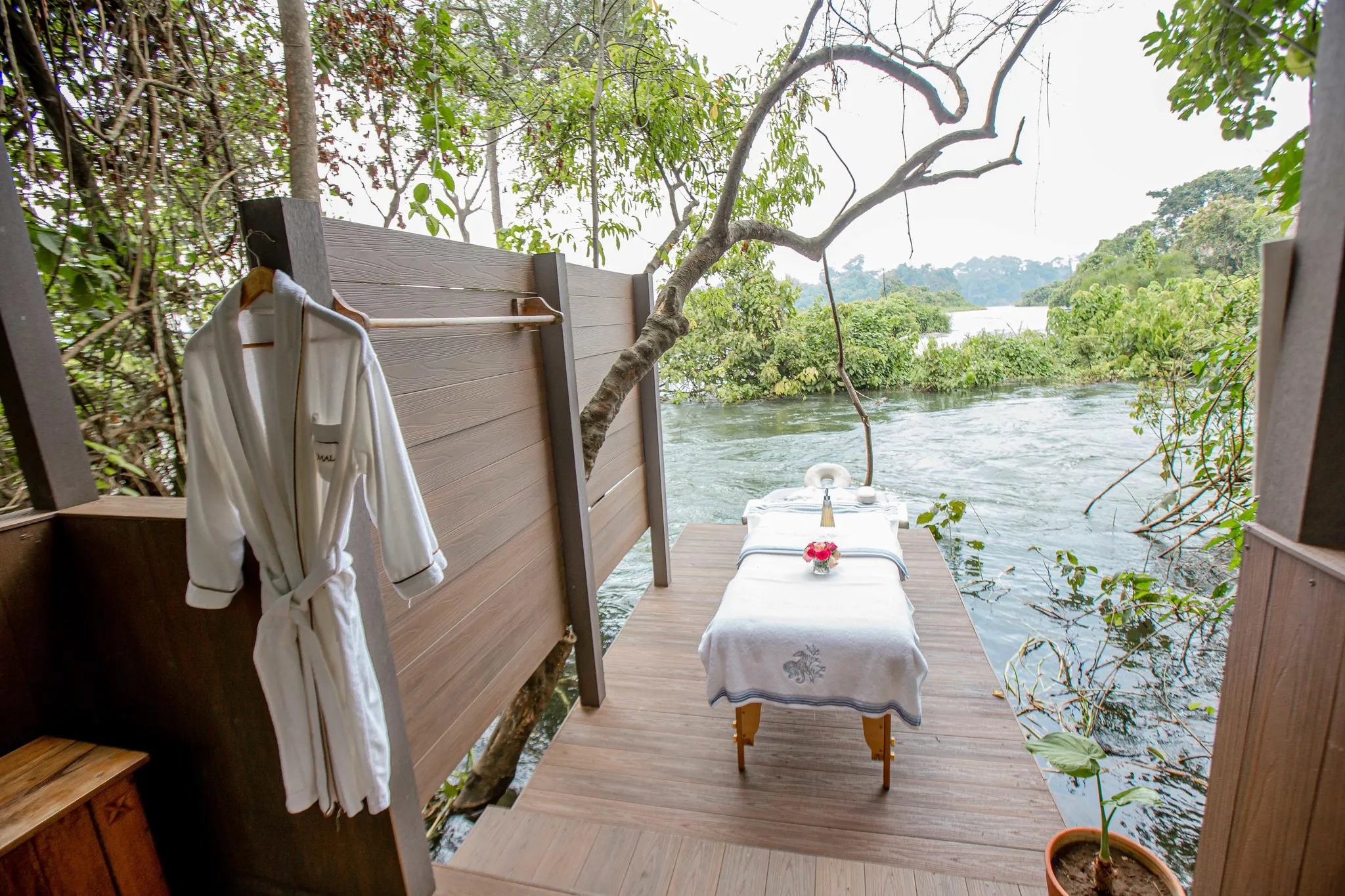 Lemala Wildwaters Lodge - River Nile, Uganda at Lemala Wildwaters Lodge, Jinja, Uganda.