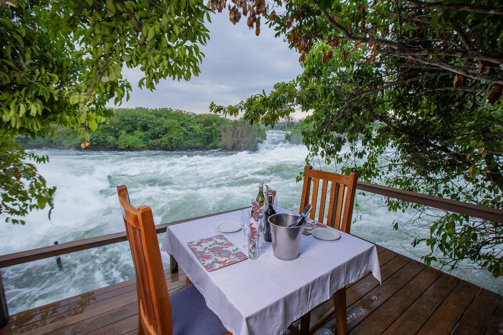 Lemala Wildwaters Lodge - River Nile, Uganda at Lemala Wildwaters Lodge, Jinja, Uganda.