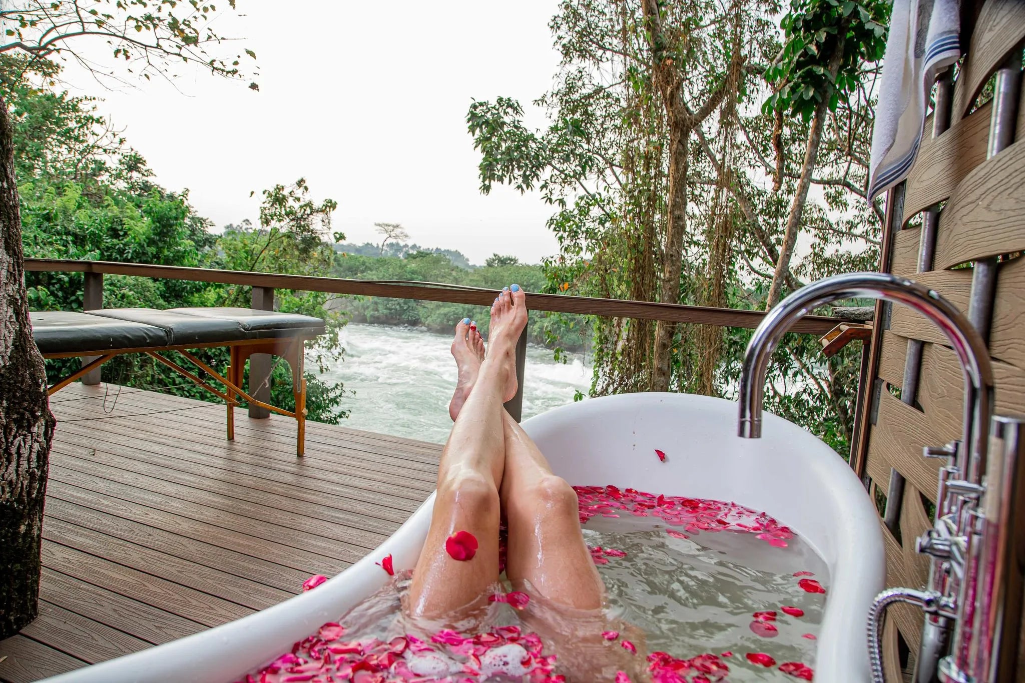 Lemala Wildwaters Lodge - River Nile, Uganda at Lemala Wildwaters Lodge, Jinja, Uganda.