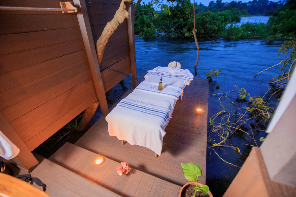 Lemala Wildwaters Lodge - River Nile, Uganda at Lemala Wildwaters Lodge, Jinja, Uganda.