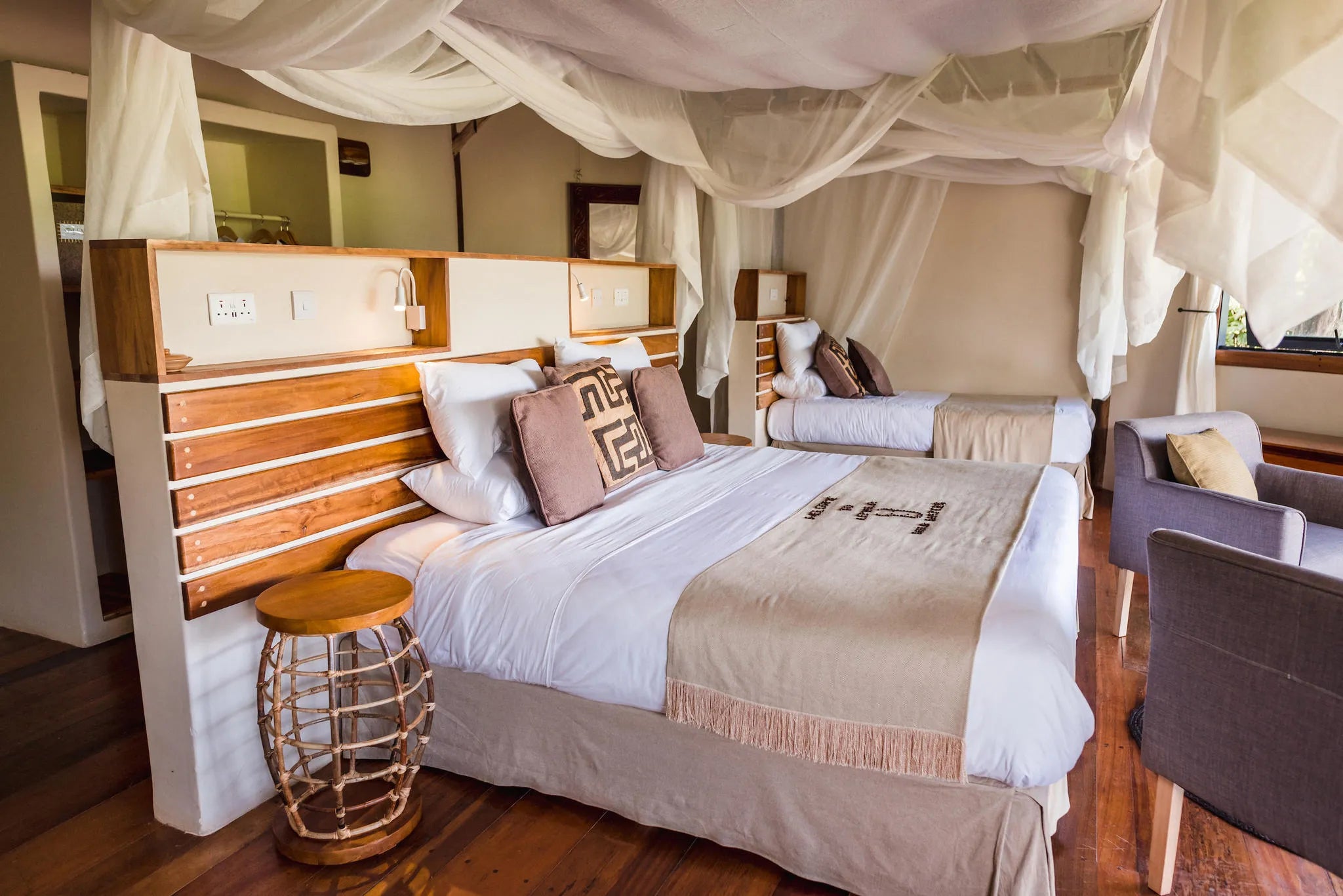 Lemala Wildwaters Lodge - River Nile, Uganda at Lemala Wildwaters Lodge, Jinja, Uganda.