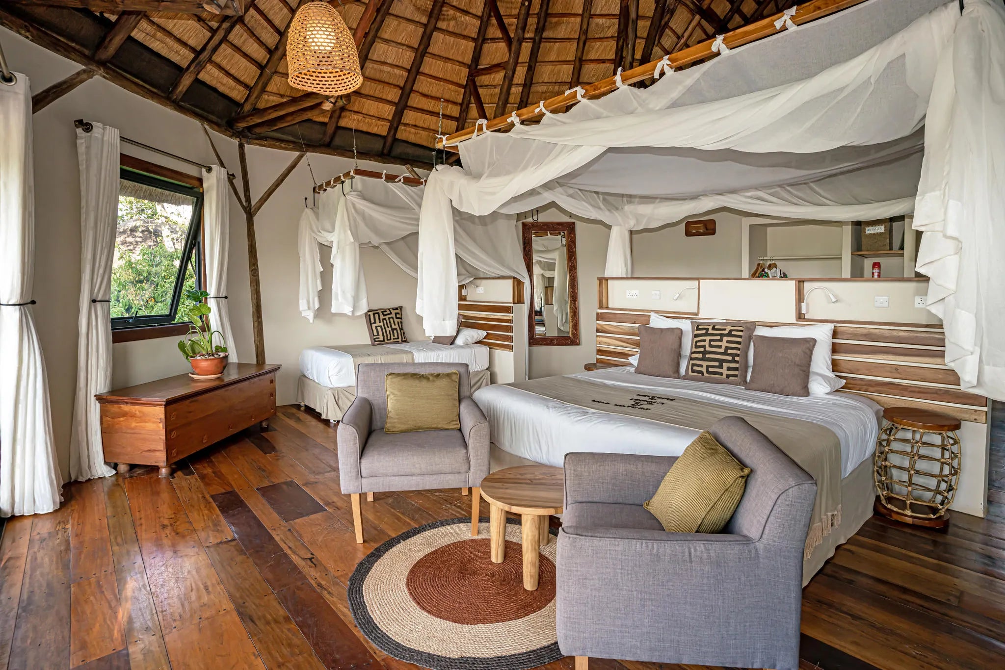 Lemala Wildwaters Lodge - River Nile, Uganda at Lemala Wildwaters Lodge, Jinja, Uganda.
