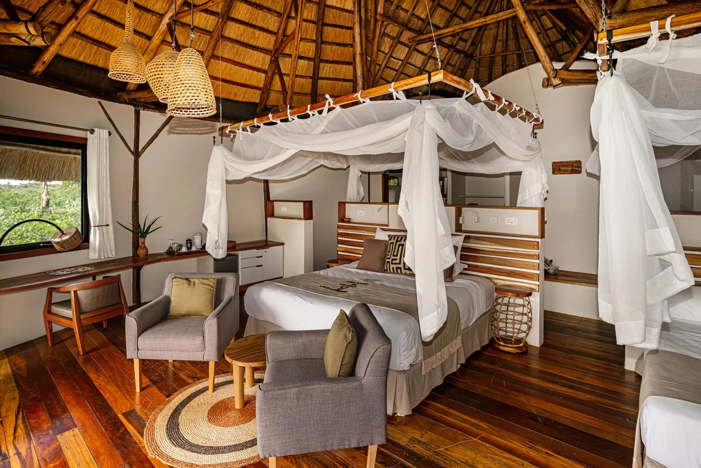 Lemala Wildwaters Lodge - River Nile, Uganda at Lemala Wildwaters Lodge, Jinja, Uganda.
