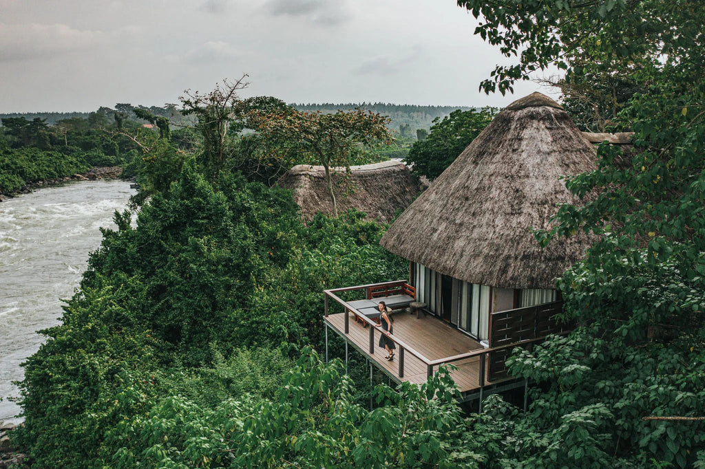 Lemala Wildwaters Lodge - River Nile, Uganda at Lemala Wildwaters Lodge, Jinja, Uganda.