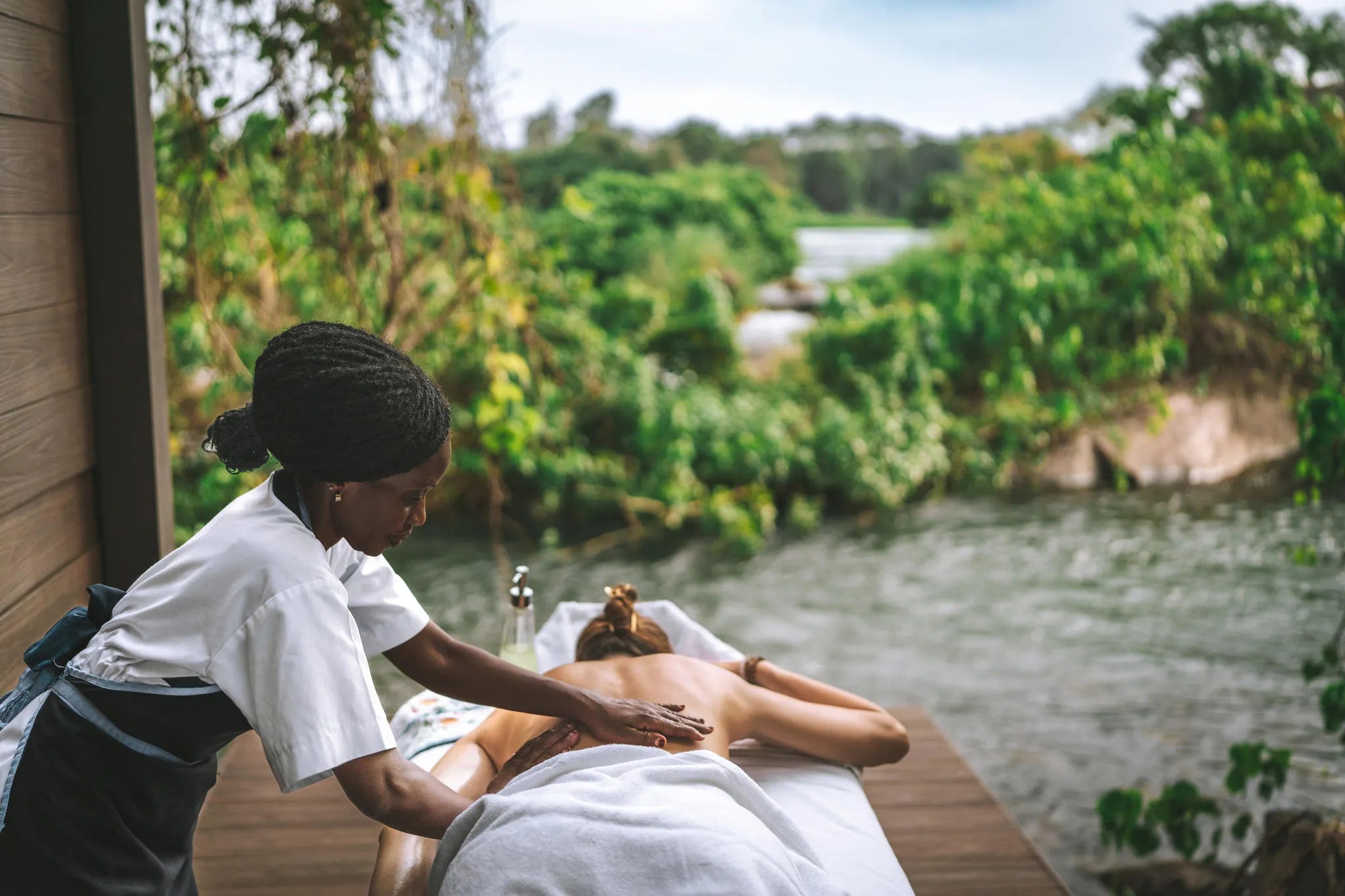 Lemala Wildwaters Lodge - River Nile, Uganda at Lemala Wildwaters Lodge, Jinja, Uganda.