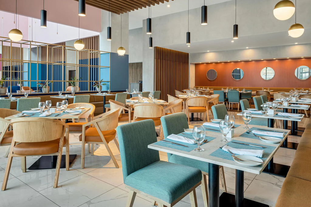 Restaurant at Hilton Garden Inn San Jose Airport City Mall, Alajuela, Costa Rica.