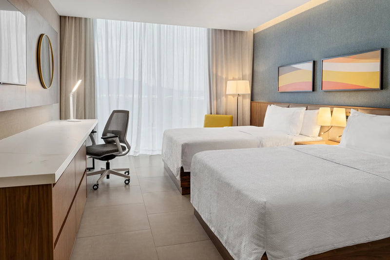 Double Full Beds Room