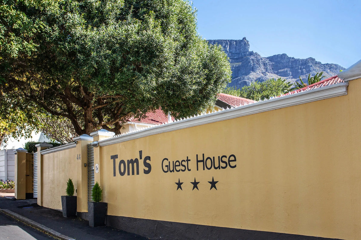 Front at Tom's Guest House, Cape Town, South Africa.