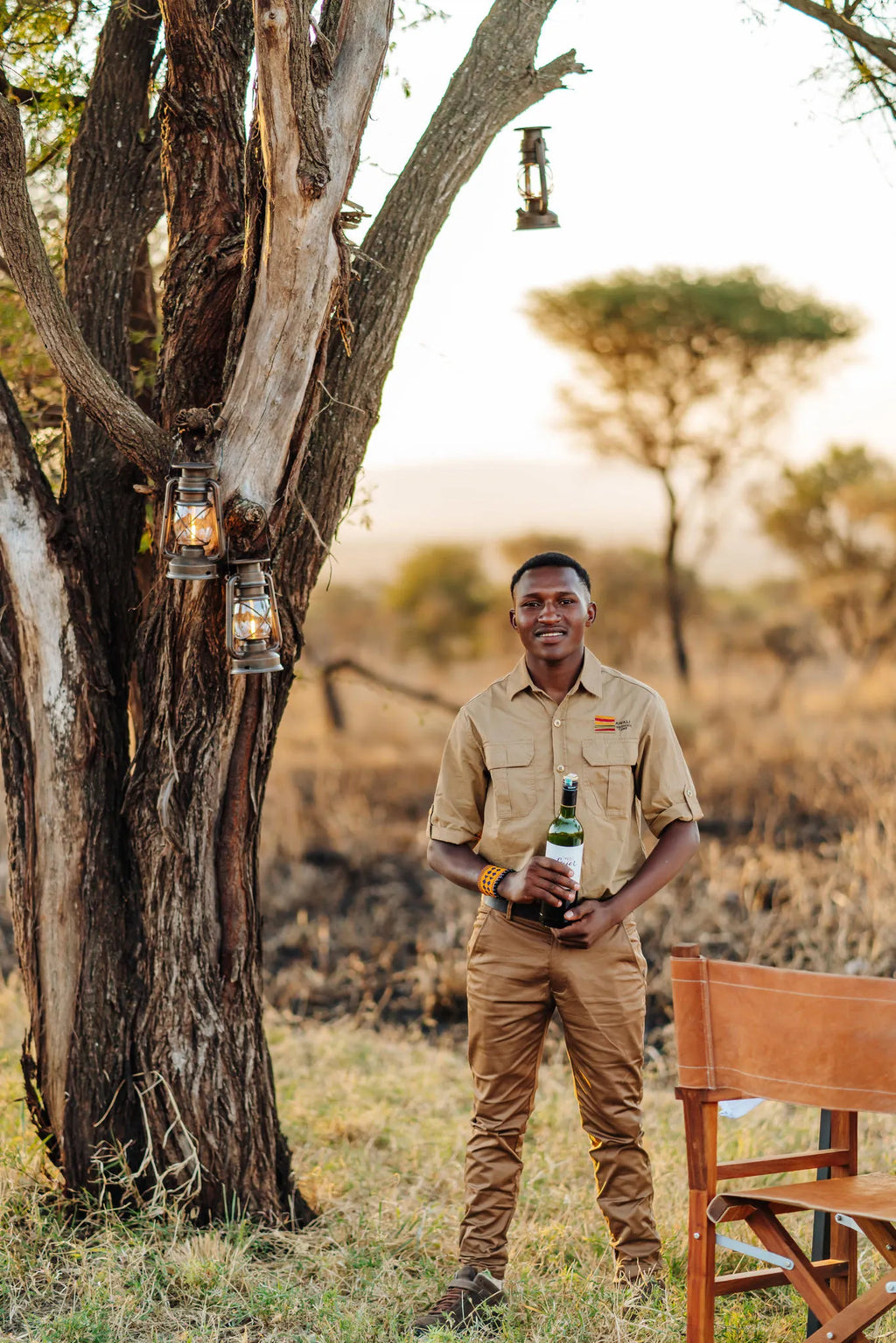 Team at Awali Serengeti Camp, Central Serengeti, Tanzania.