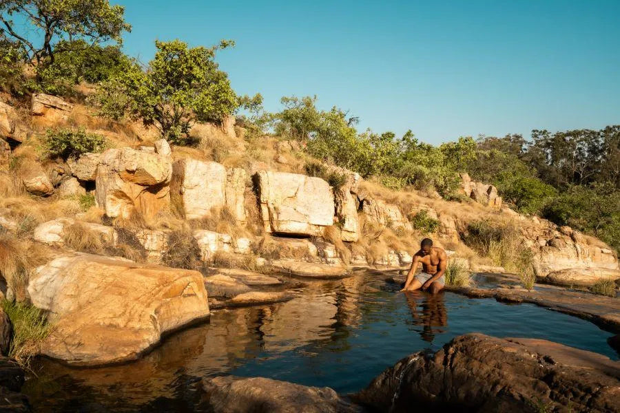AfriCamps at Milorho, Magaliesberg at AfriCamps at Milorho, Rustenburg, South Africa.