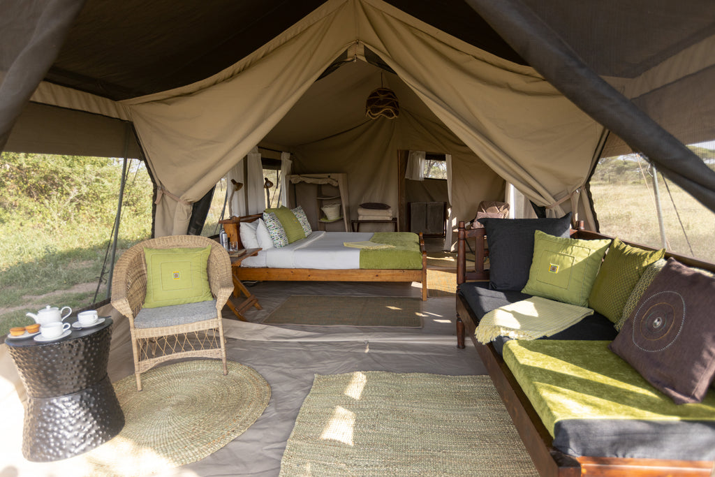 Serengeti North Wilderness Camp - double guest tent