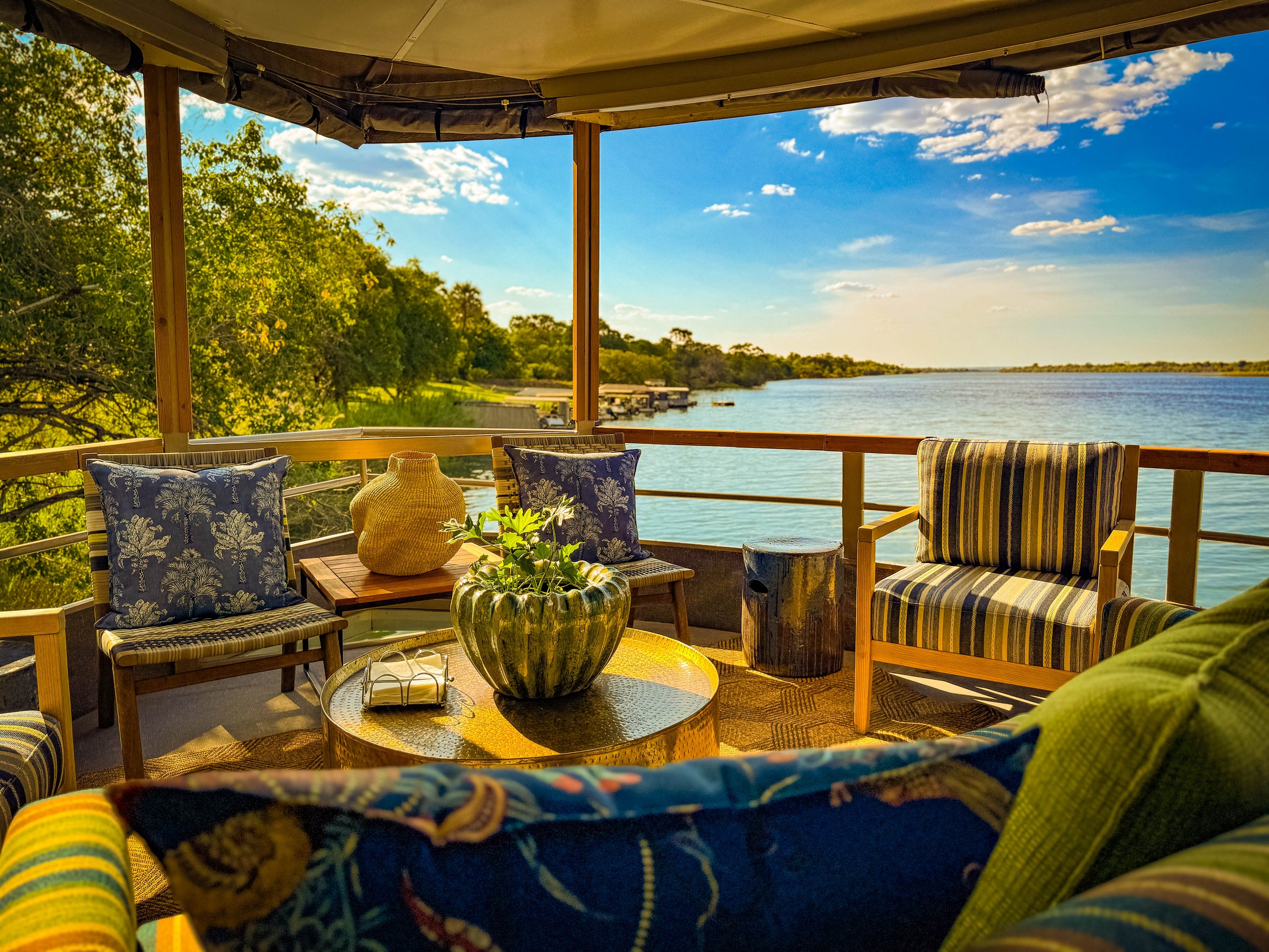 Shearwater Victoria Falls Luxury Sunset Boat Cruise