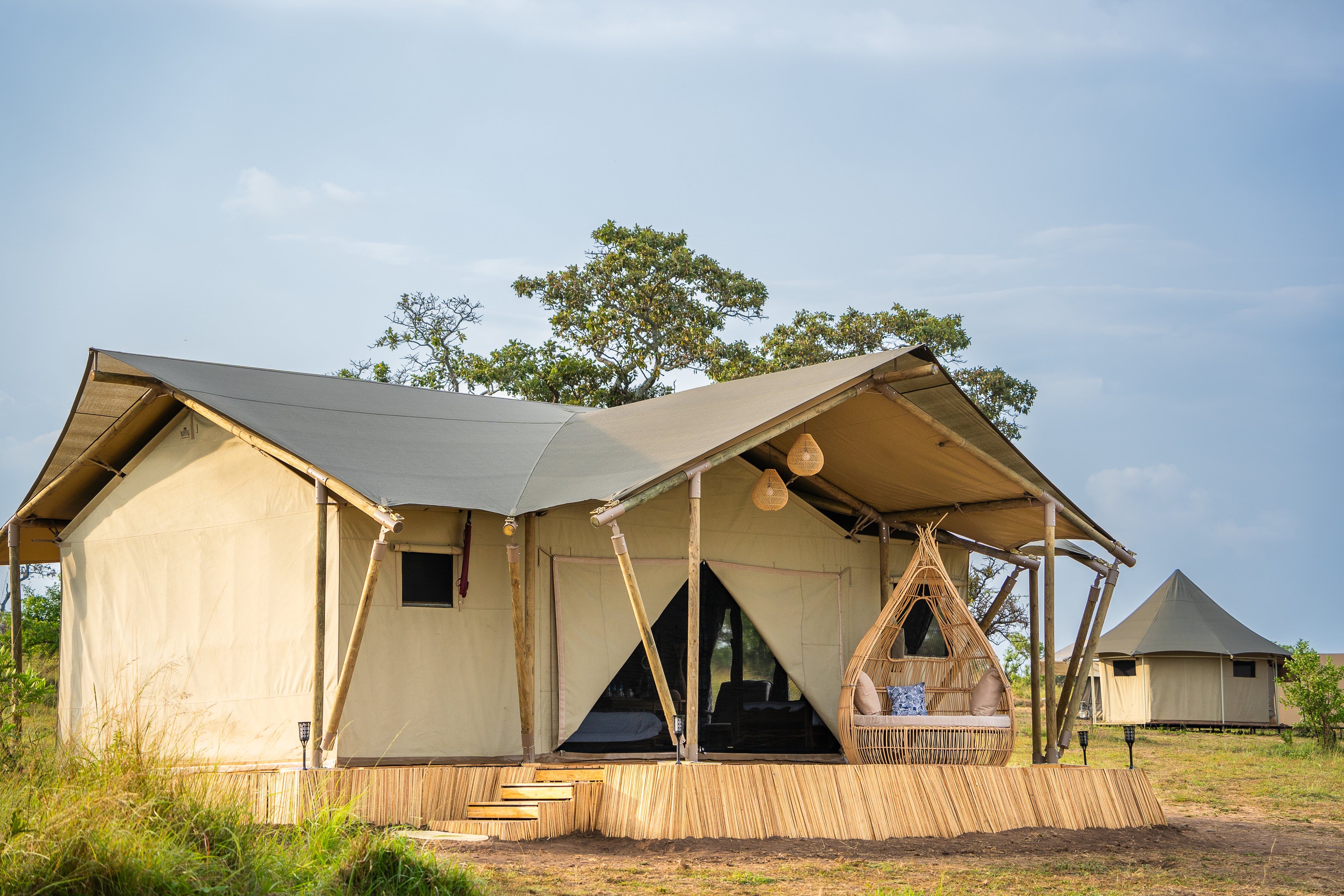 Scenic view Tent