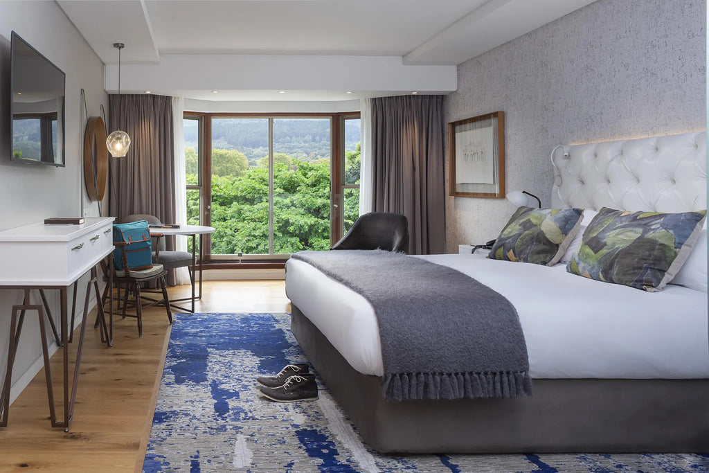 Mountain Facing Room at Vineyard Hotel, Cape Town, South Africa.