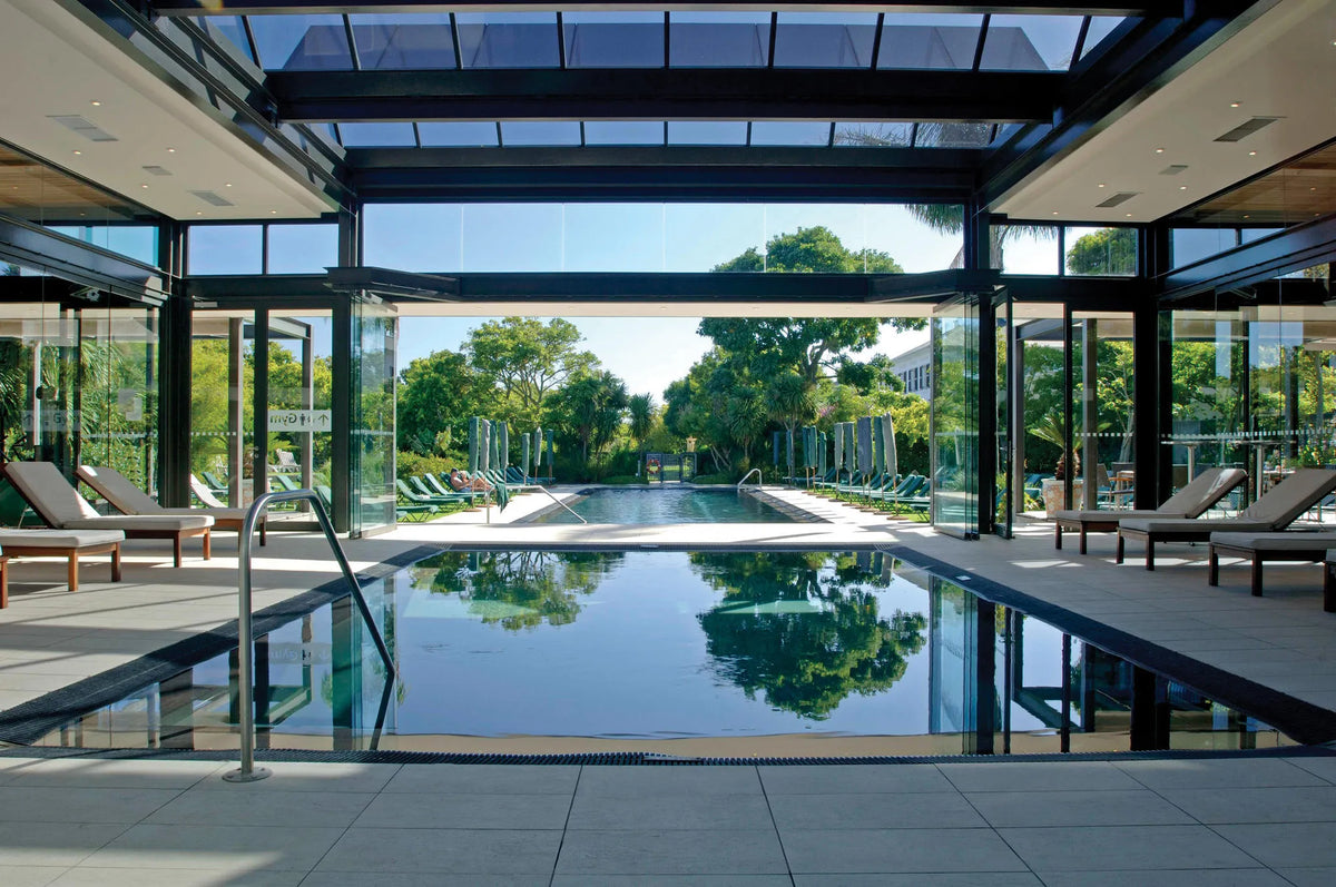 Indoor Pool at Vineyard Hotel, Cape Town, South Africa.
