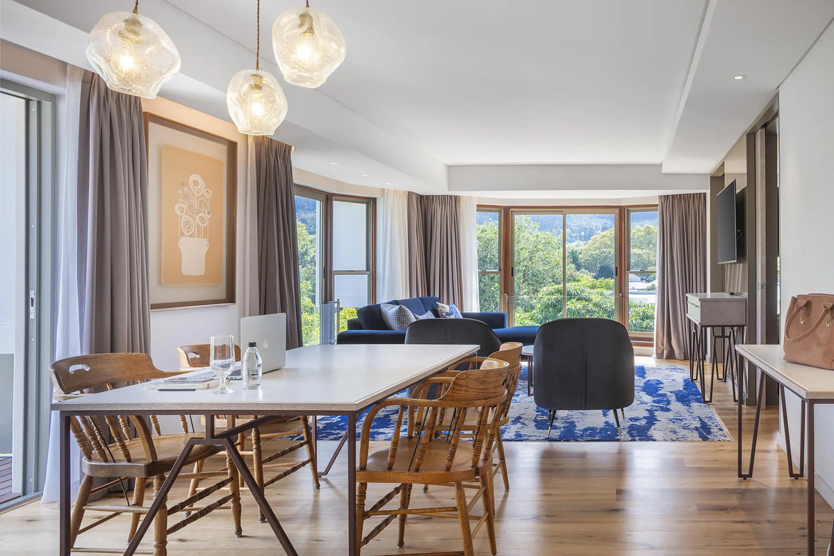 Mountain Facing Suite at Vineyard Hotel, Cape Town, South Africa.