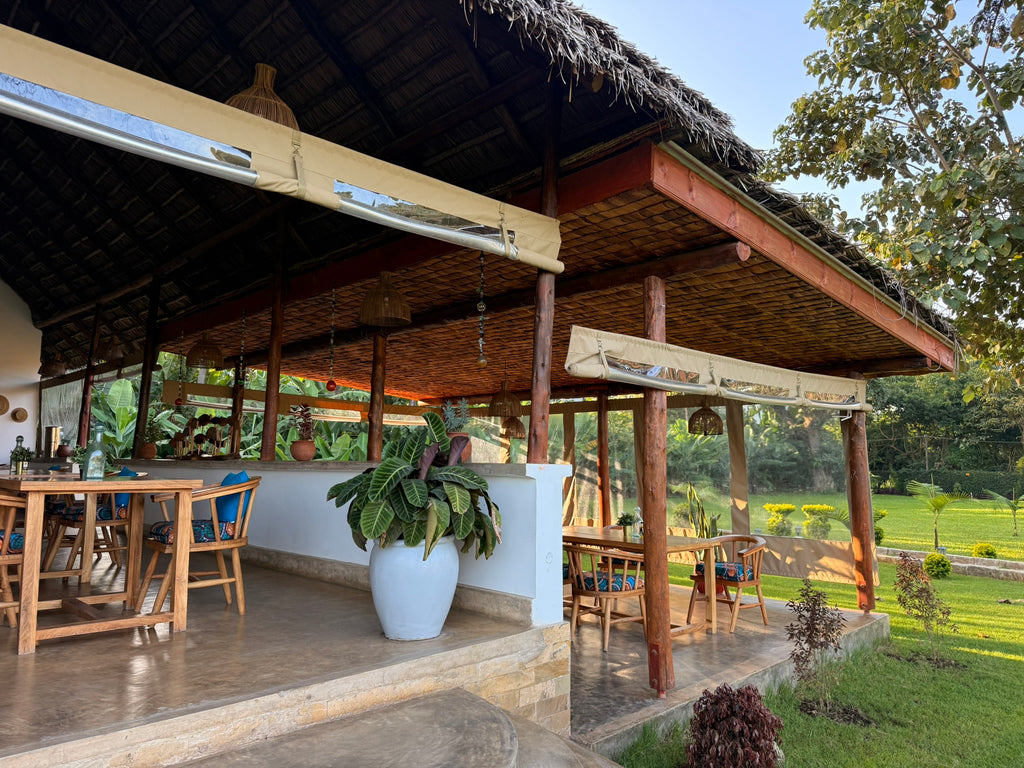Restaurant and veranda