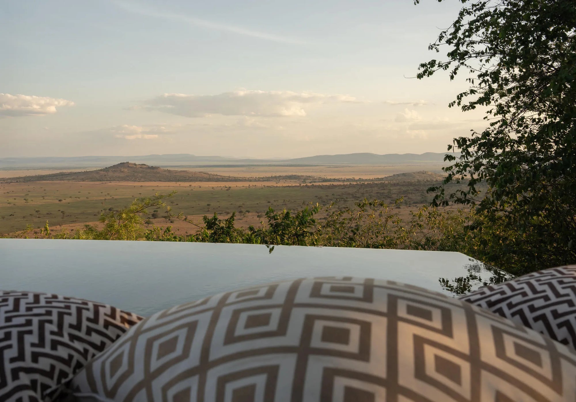 Singita Kilima Pool at Singita Kilima, Singita Serengeti Grumeti, Tanzania.