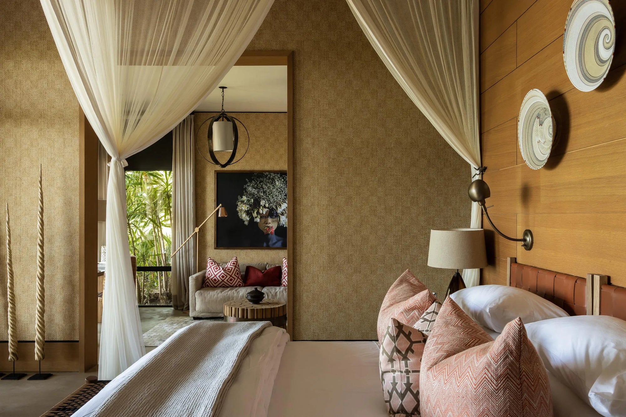Singita Kilima Bedroom at Singita Kilima, Singita Serengeti Grumeti, Tanzania.