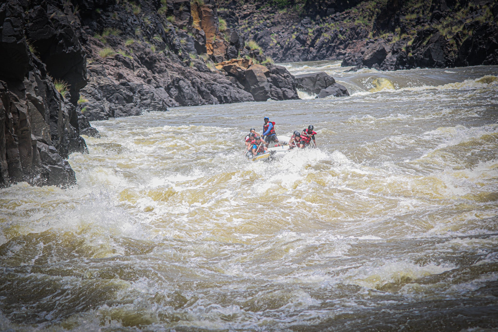 Shearwater Zambezi White Water Rafting Rampage