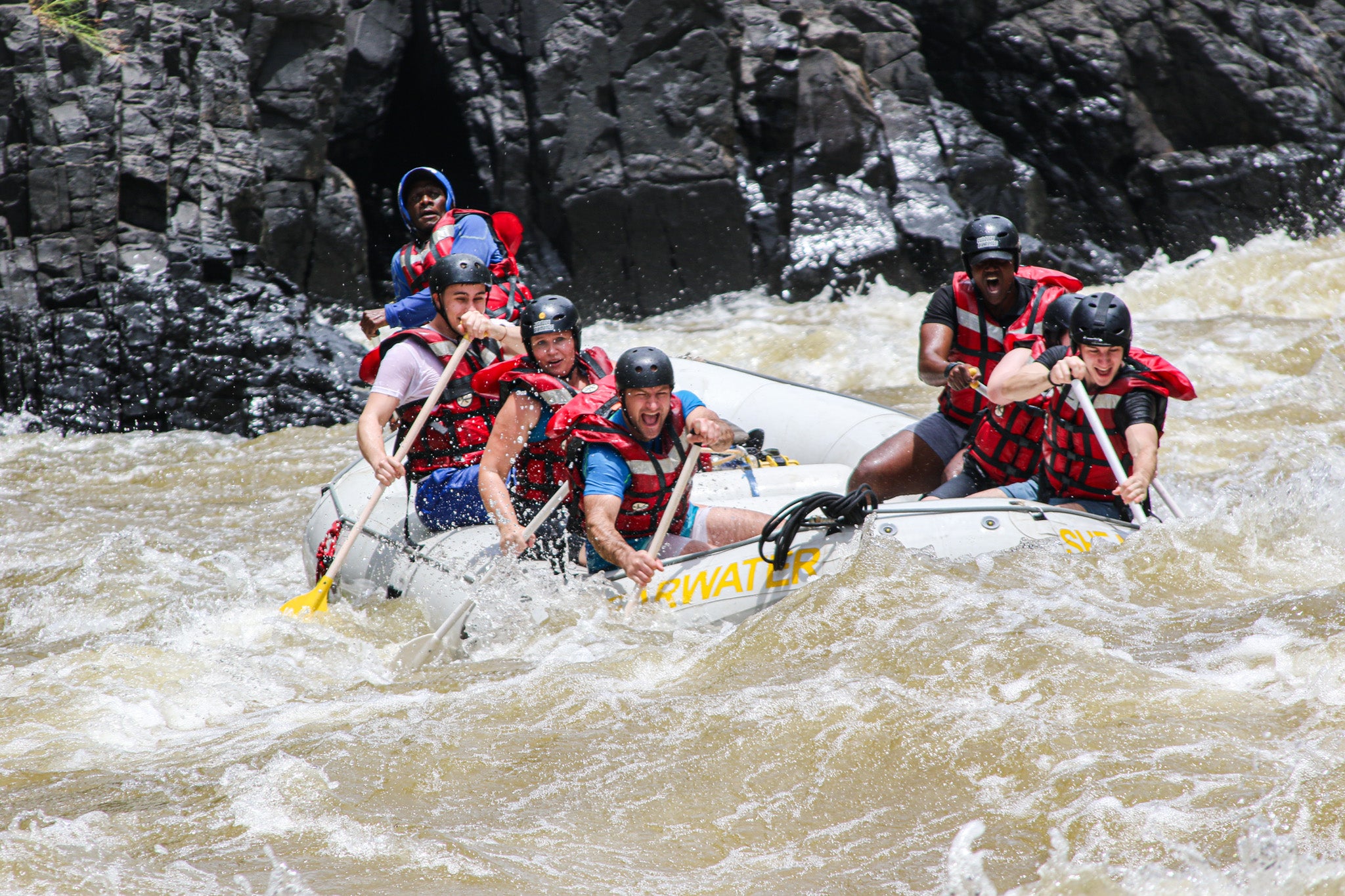 Shearwater Zambezi White Water Rafting Rampage