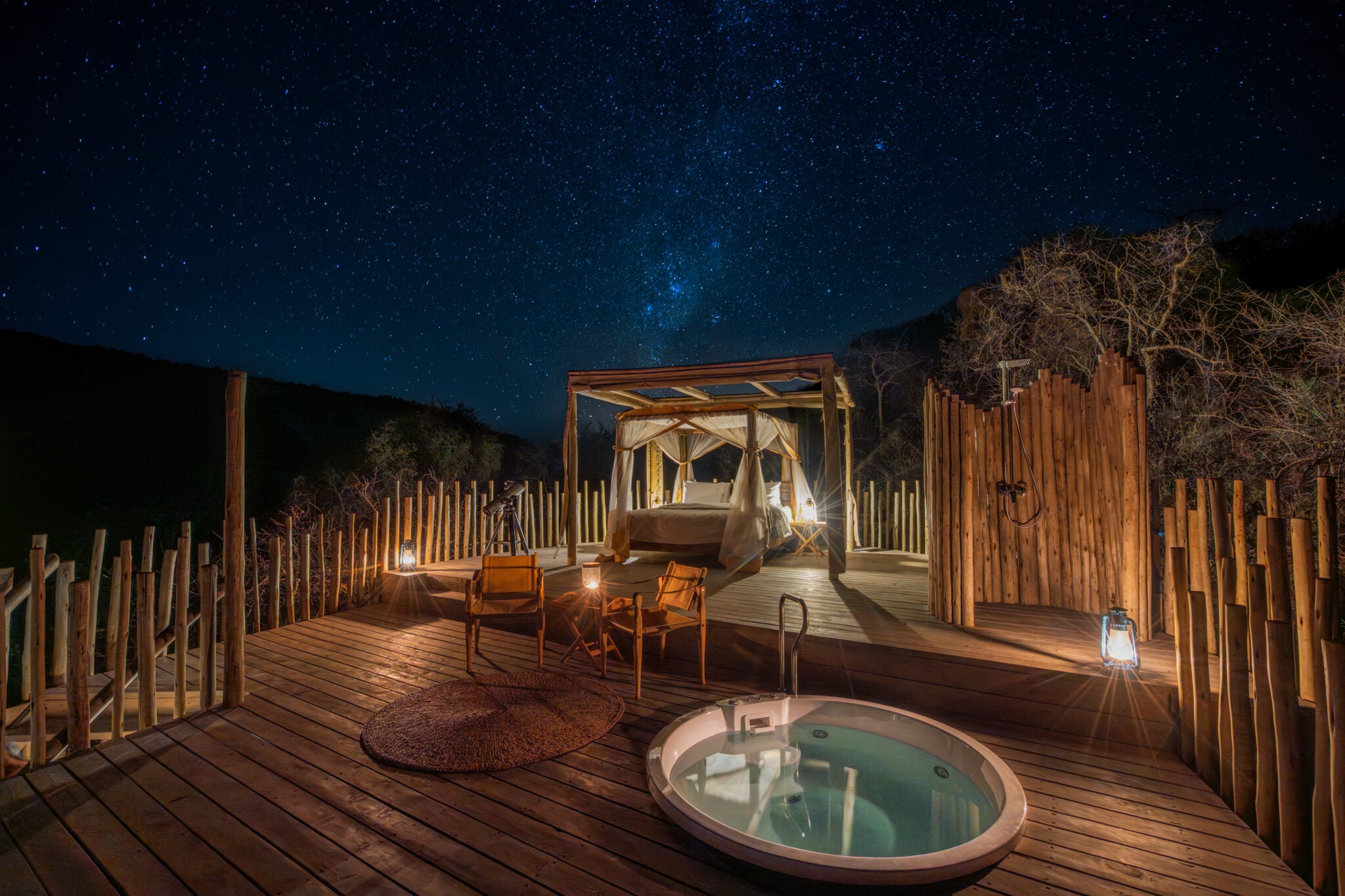 Basecamp Samburu — Star beds
