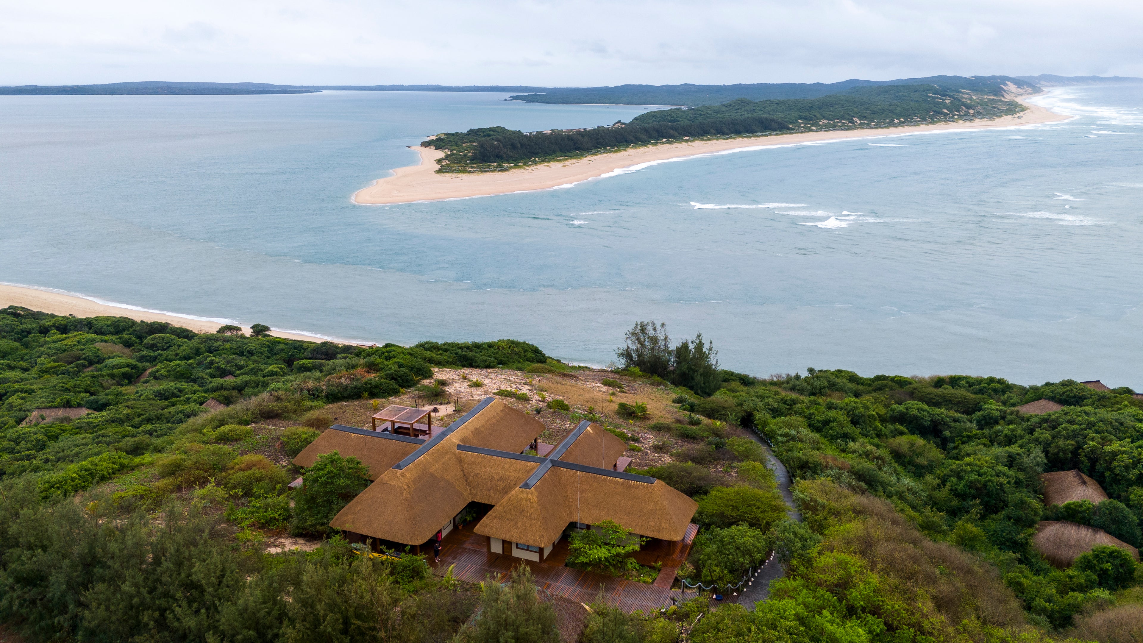 Villa Robal a birds eye view