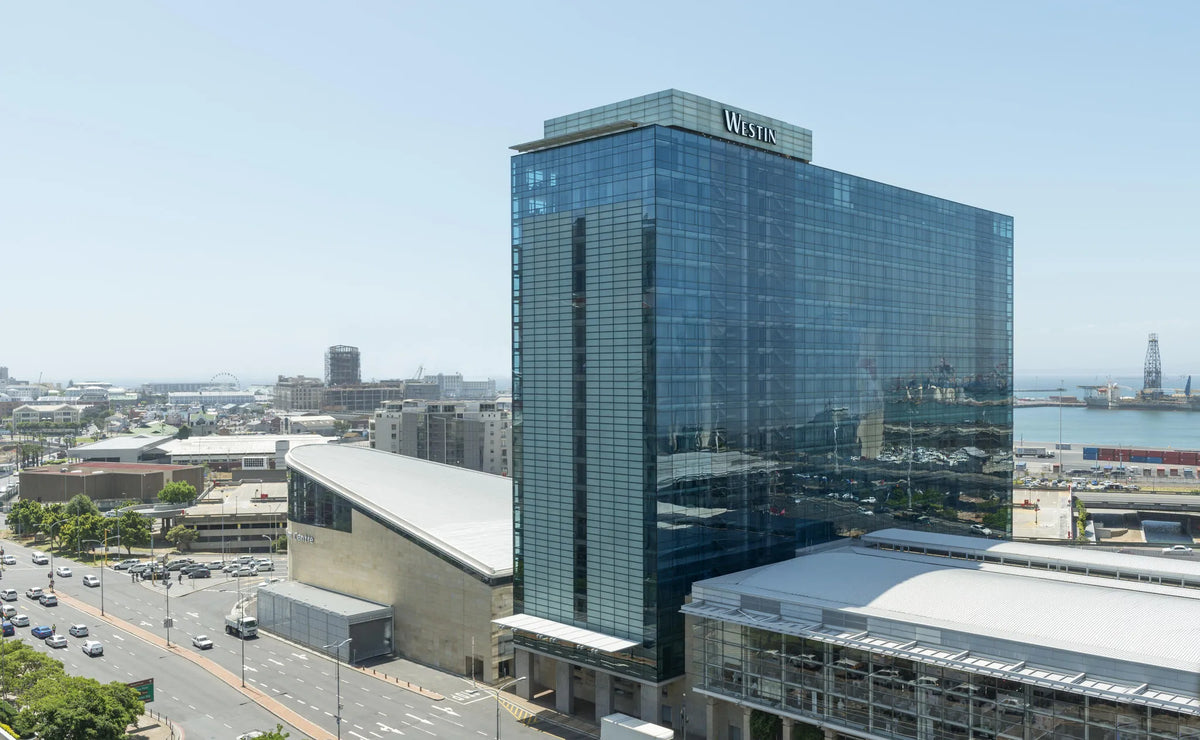Hotel exterior at The Westin Cape Town, Cape Town, South Africa.