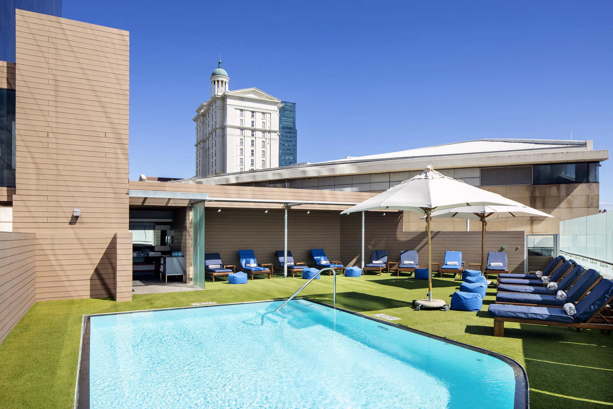 Harbour Deck Outdoor Pool at The Westin Cape Town, Cape Town, South Africa.