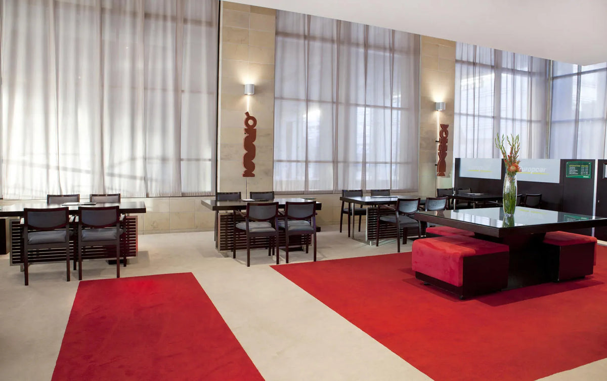 Group Check-in area at The Westin Cape Town, Cape Town, South Africa.